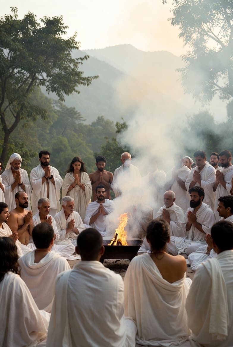 Bhakti yoga kirtan and devotional practice at Anantadrishti Yoga ashram in Rishikesh
